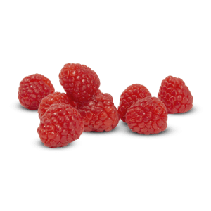 Frambozen per bakje