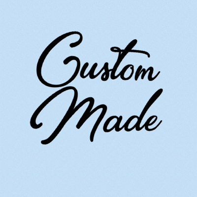 Custom Made, Hand Carved