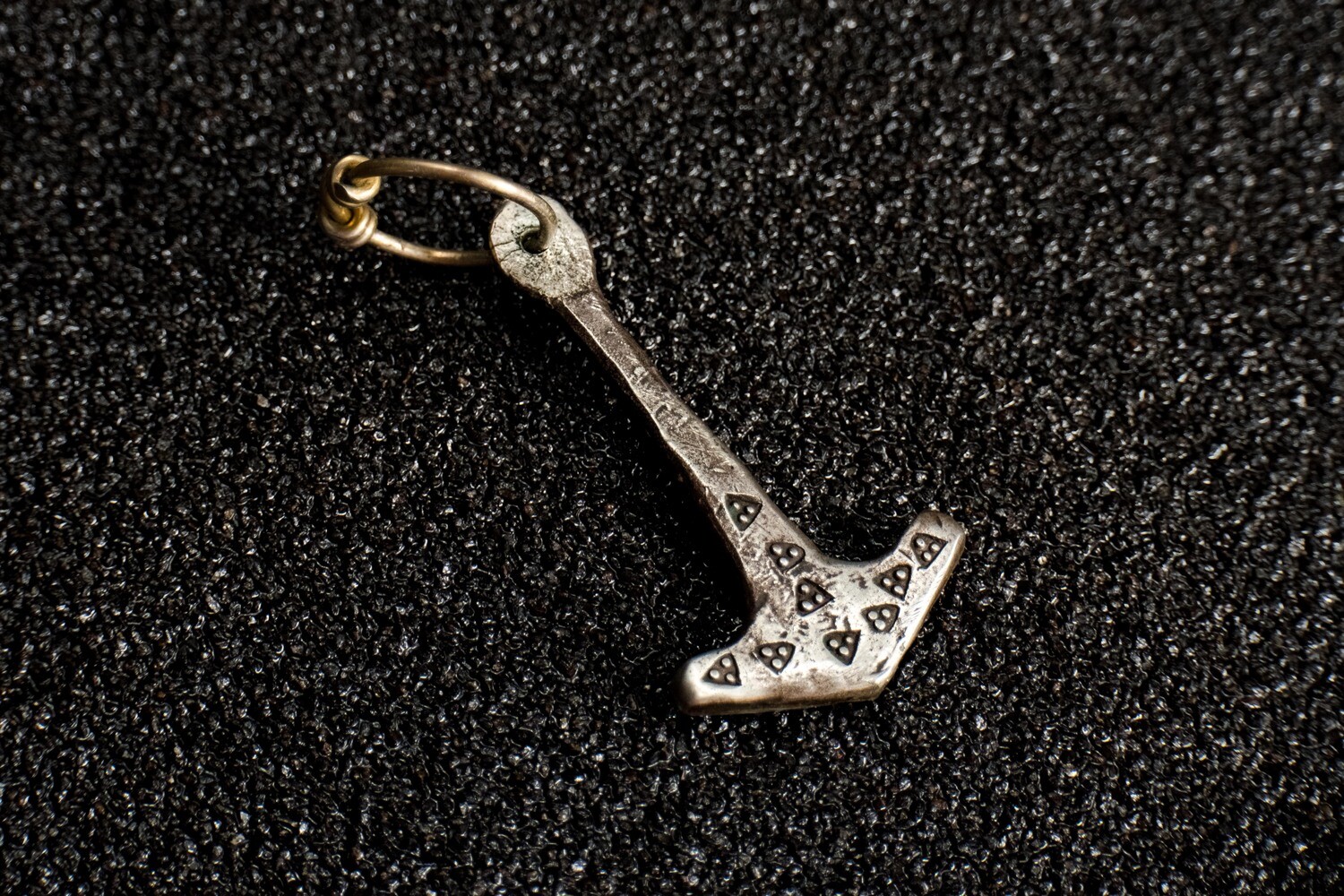 Viking Brass Pendant - 
