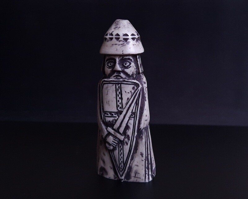 Lewis Chessmen, the Rook, Moose Antler