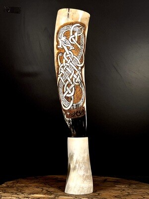 Crafting Norse Art Excellence: Premium Viking Drinking Horns Collection - 