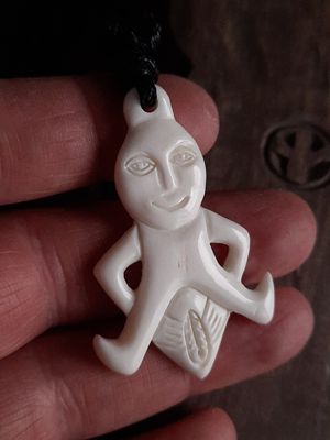 Sheela na Gig - Medieval European Witch Art Inspired Amulet