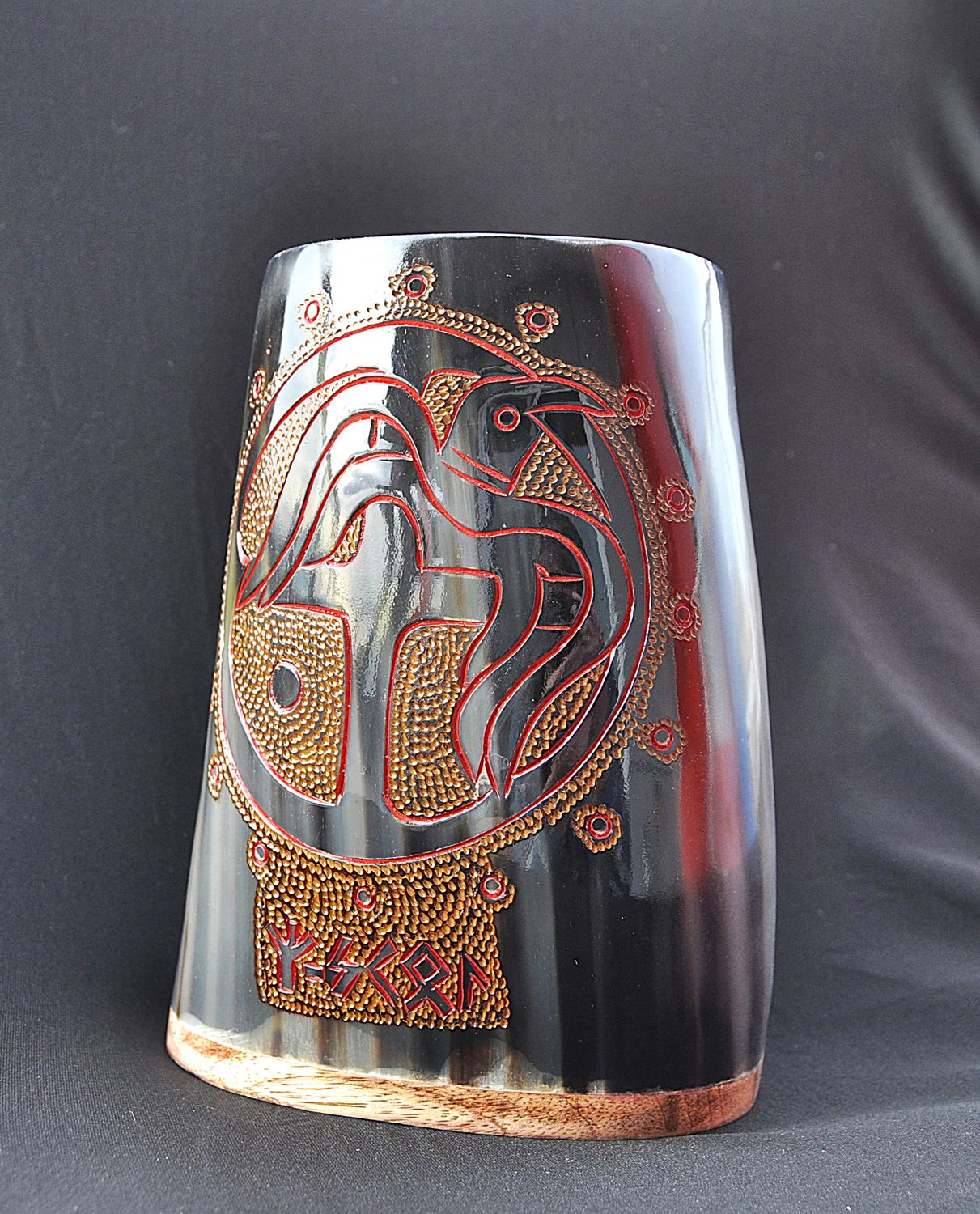 XXXL Lost Ravn Horn Tankard, Yule Season 2024 Collection