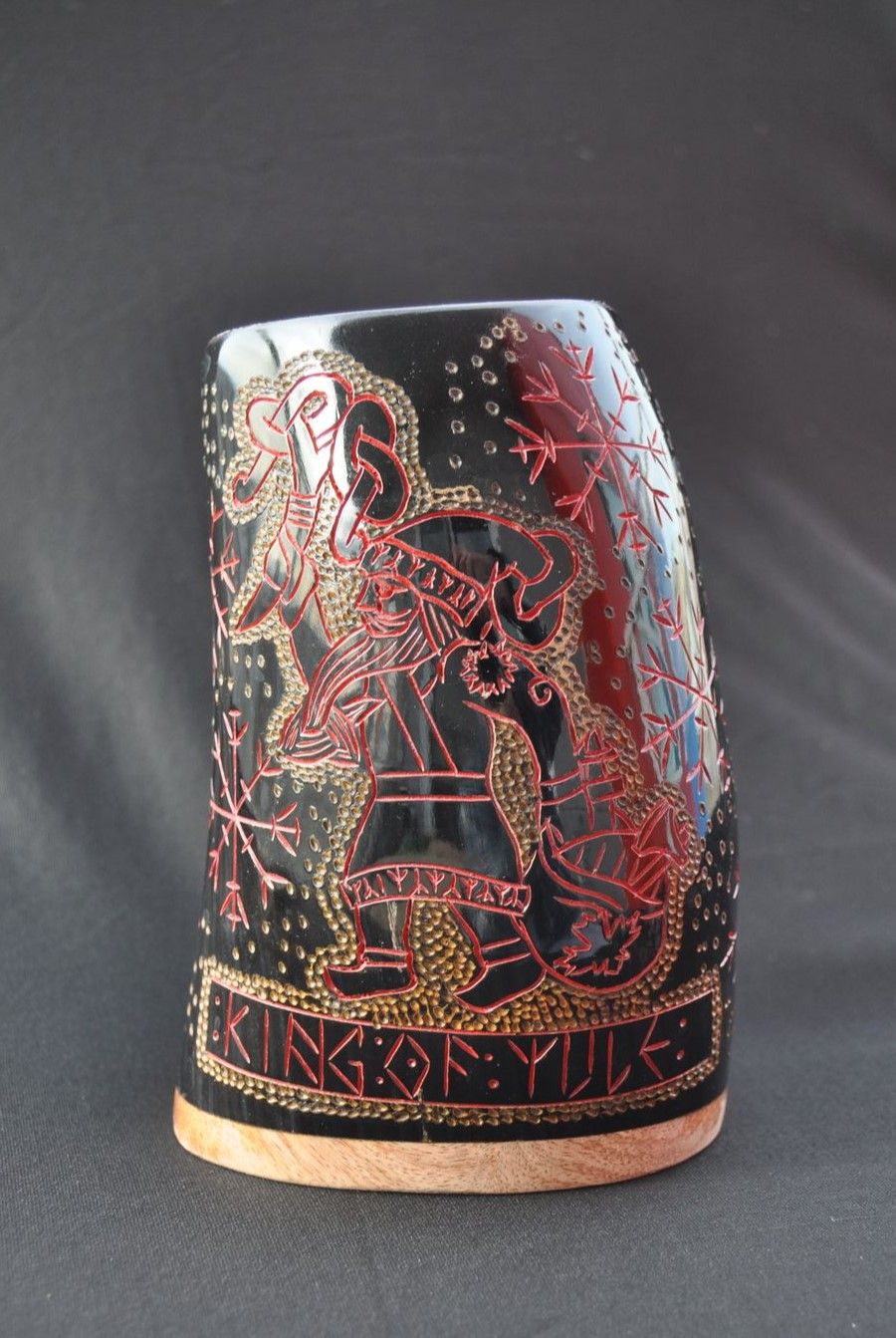 King of Yule Horn Tankard, Yule Season 2024 Collection