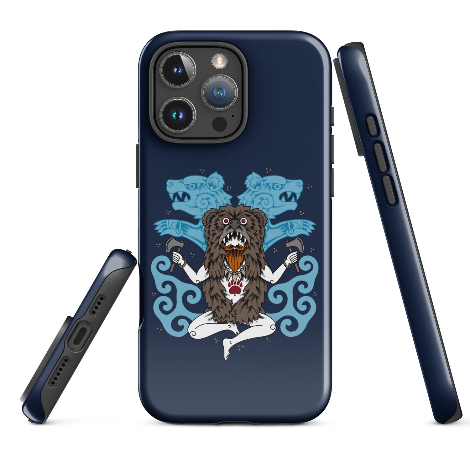 Berserker Ritual by LostRavn – Viking Strength & Fury, Tough Case for iPhone®
