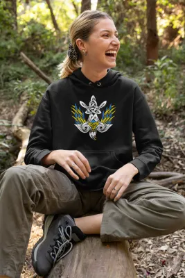 LostRavn Tryzub Hoodie – Strength, Heritage & Identity