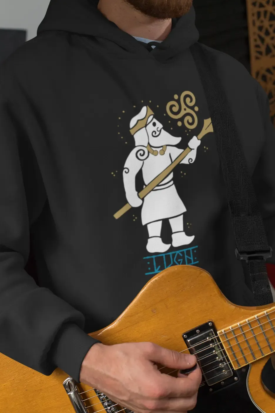 Lugh Unisex Hoodie – Inspired by Celtic Mythology & the God of Many Skills