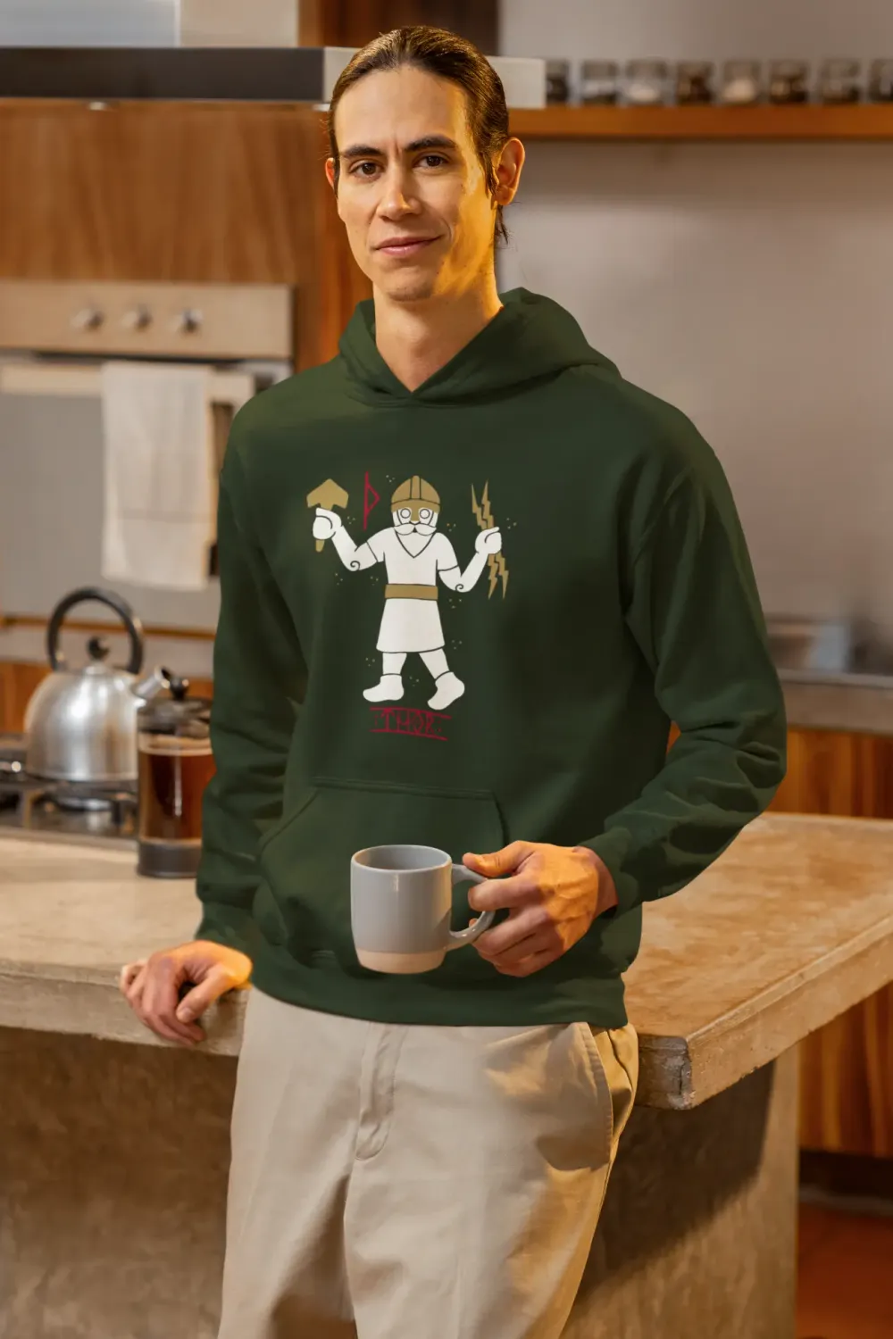 Thor Unisex Hoodie – Norse God of Thunder & Mjolnir’s Strength