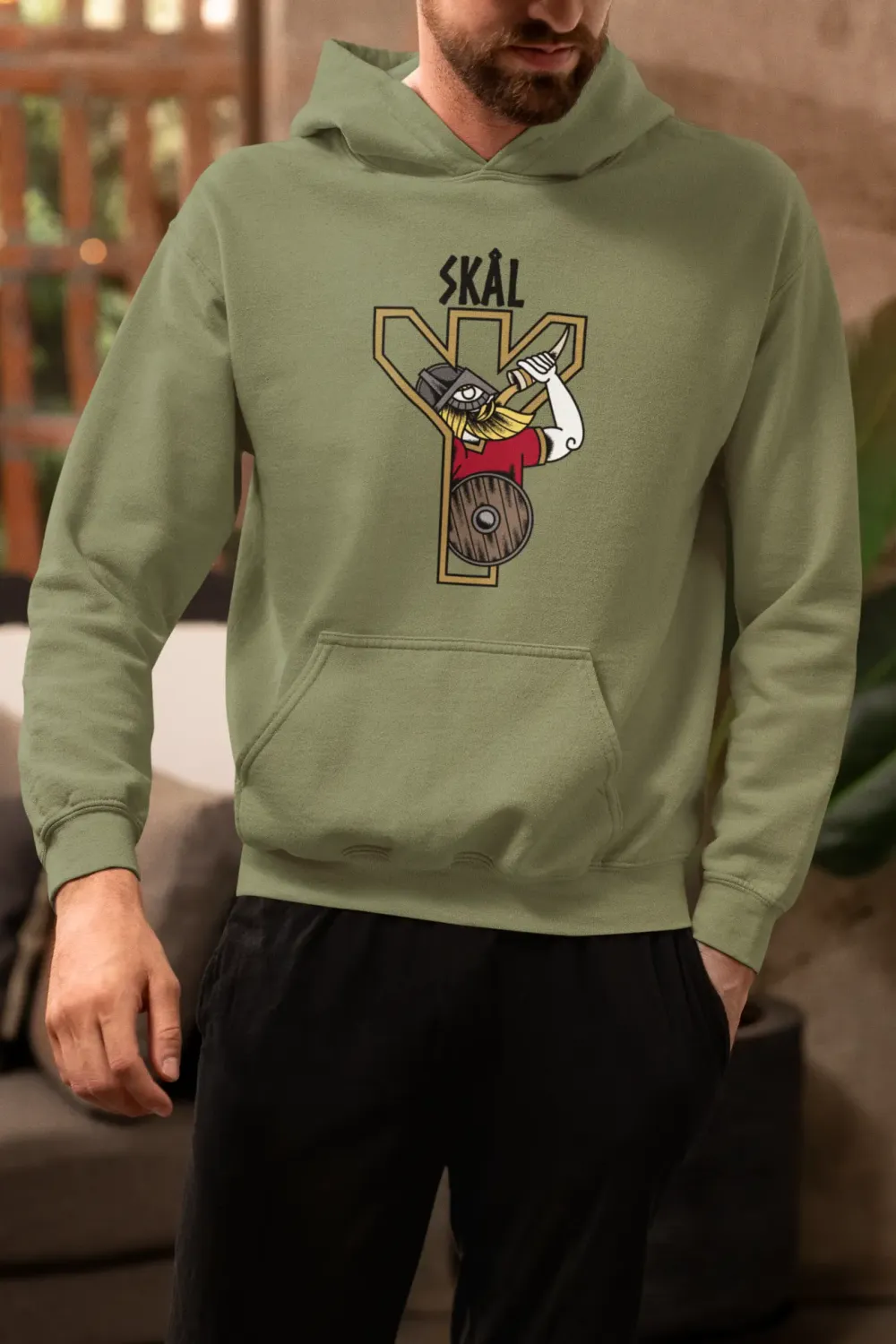 SKÁL Viking Hoodie – Toast Like a True Norse Warrior!
