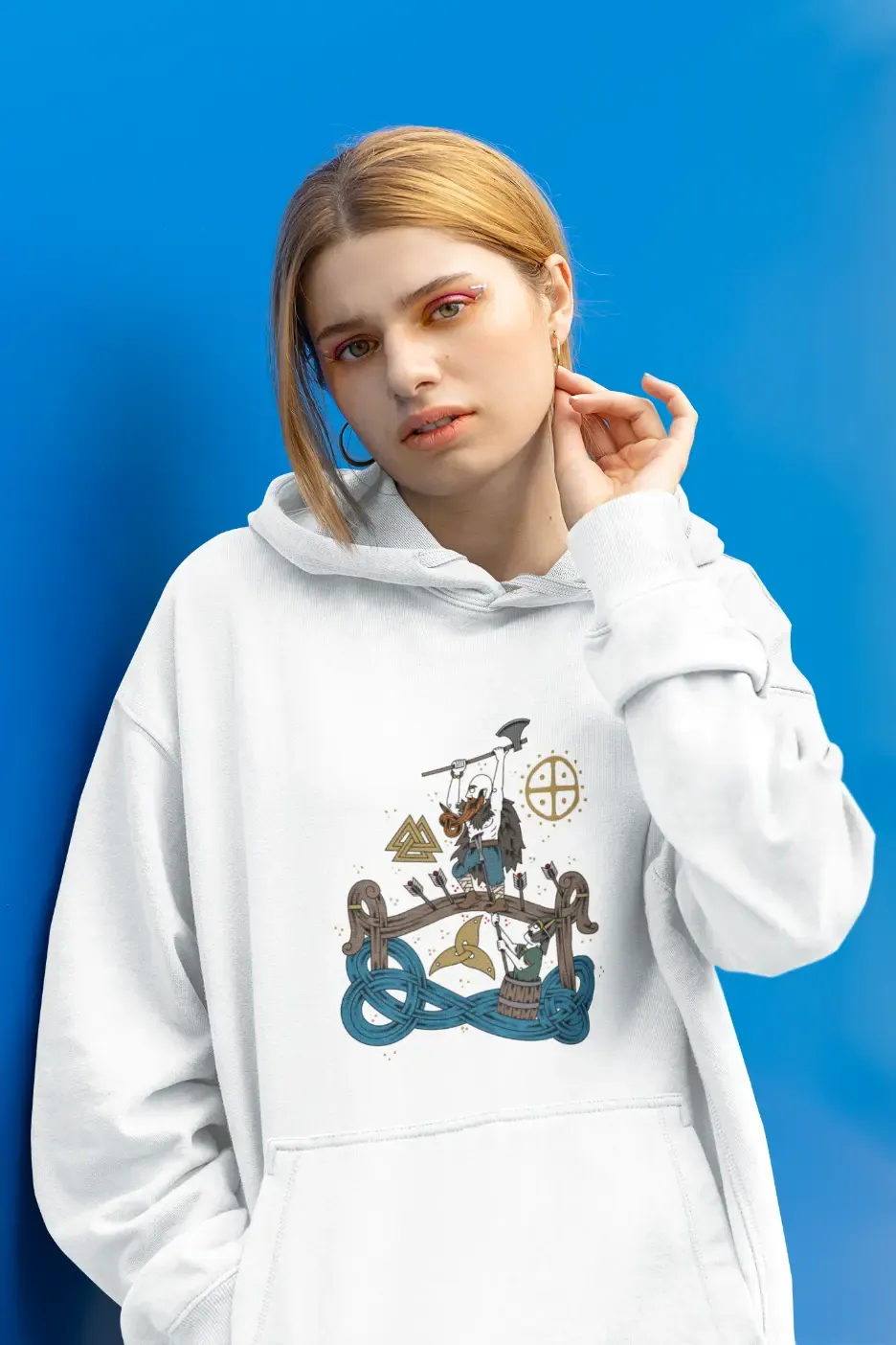 Viking Berserker – Last Stand at Stamford Bridge Unisex Hoodie