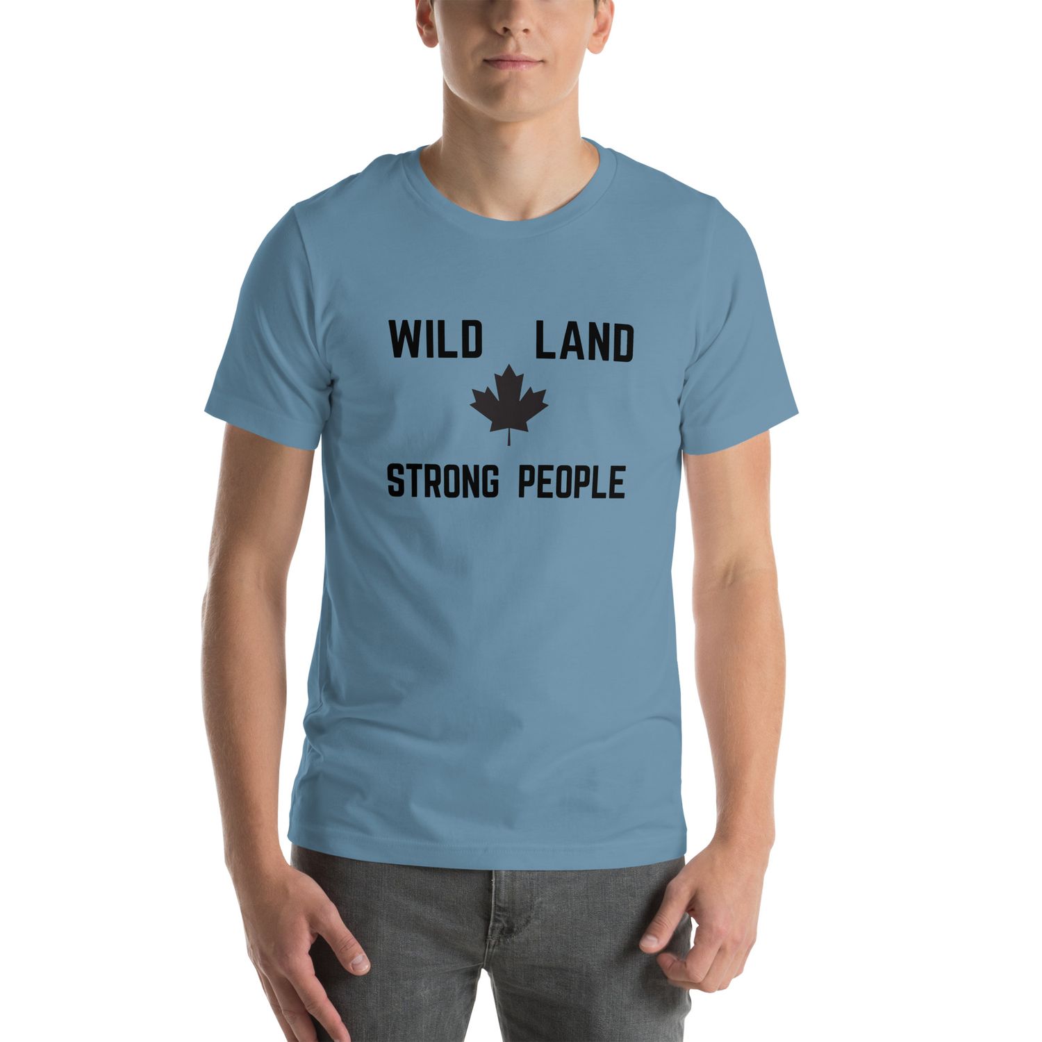 Wild Land Strong People Unisex t-shirt
