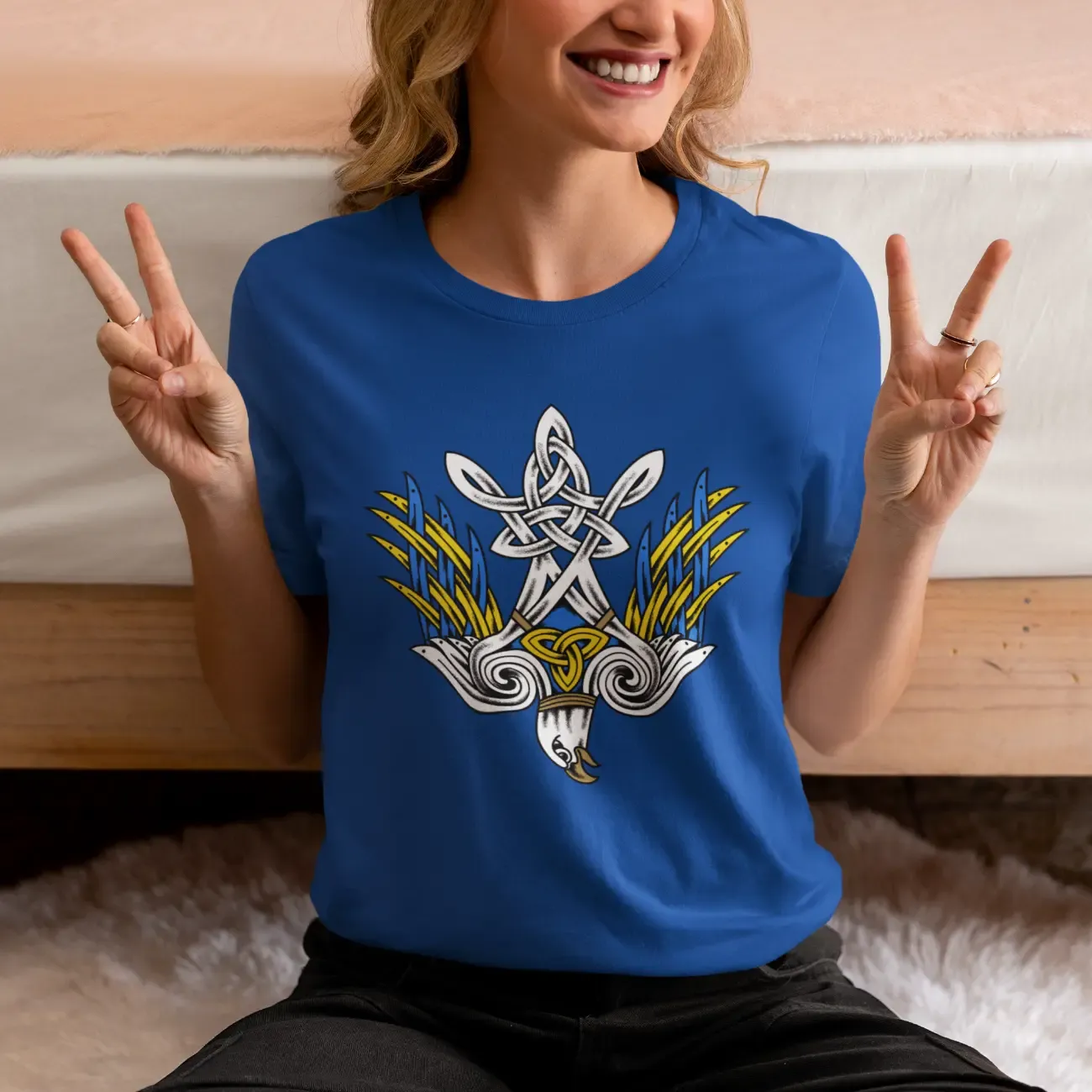 Tryzub T-Shirt – Symbol of Kyivan Rus & Ukrainian Heritage