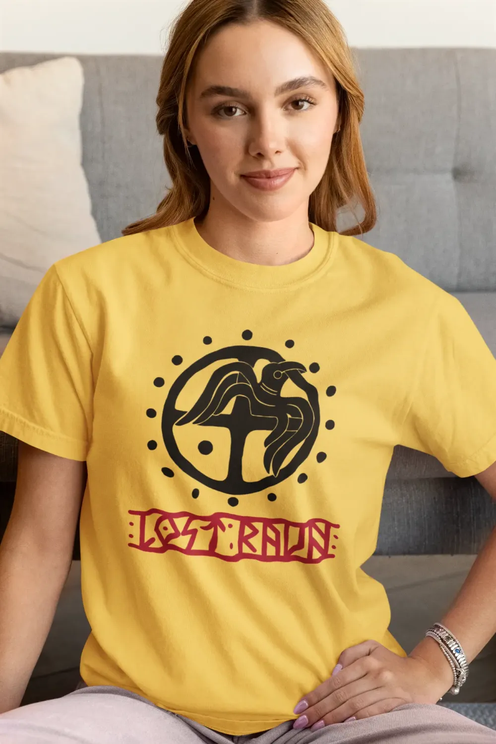 Raven Unisex T-shirt – Norse Mythology Inspired by Odin’s Watchful Messengers