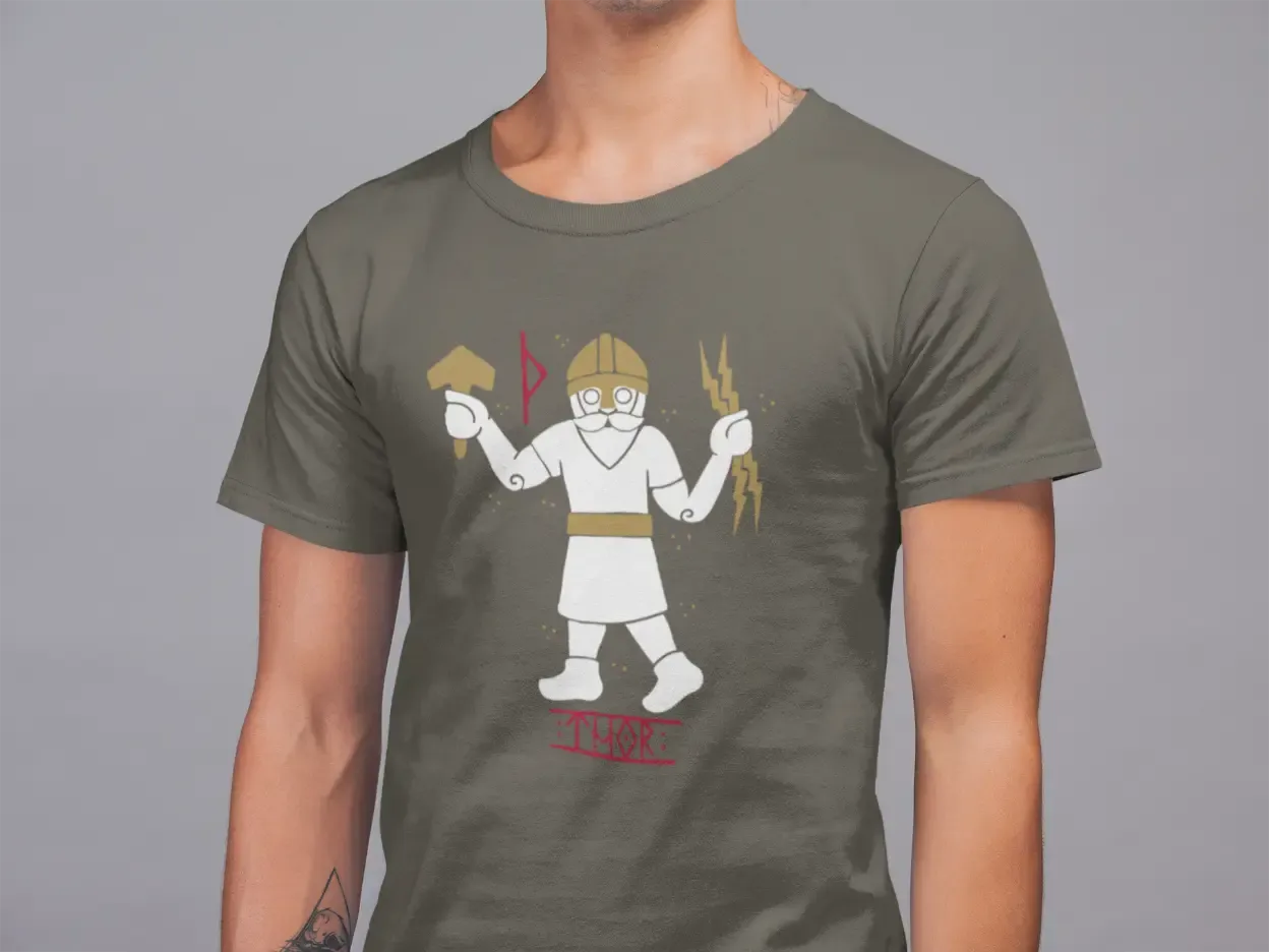 Thor Unisex T-Shirt – Norse Mythology & Viking Heritage