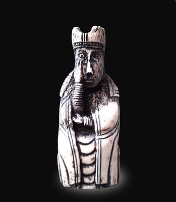 Experience the Majesty of the Lewis Chessmen with Our Exquisite Queen Replica