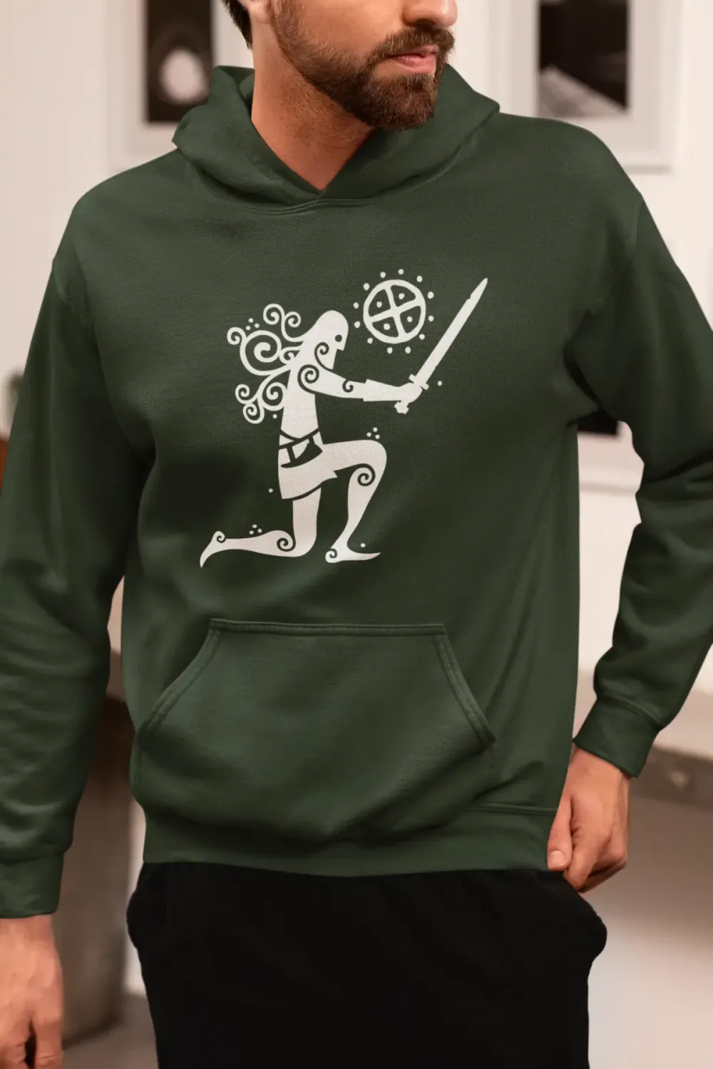 Harald Fairhair – King of the North Unisex Hoodie