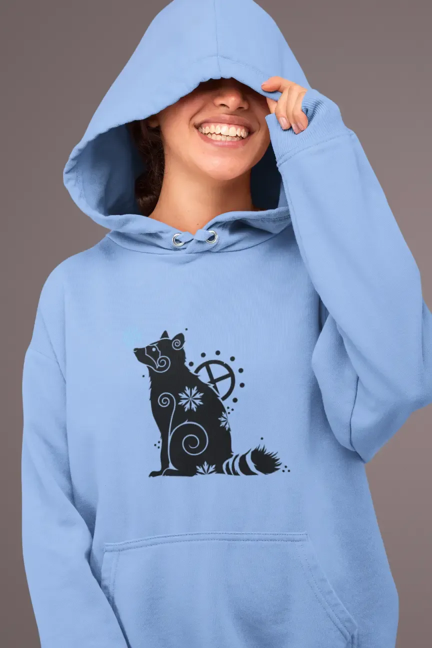 Raccoon Spirit Hoodie – Symbol of Curiosity & Adaptability