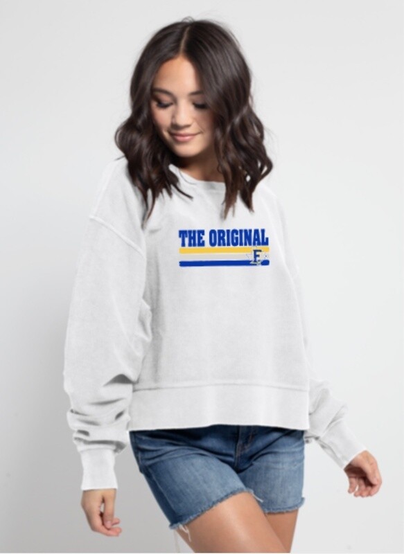 Frisco Corded Crew-cropped