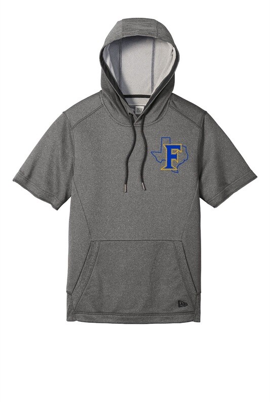 Frisco Short Sleeve Hoodie Grey-Limited Stock