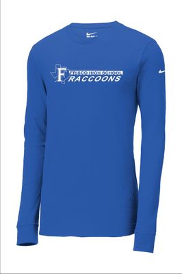 FHS Nike Long Sleeve Performance Tee-Last One