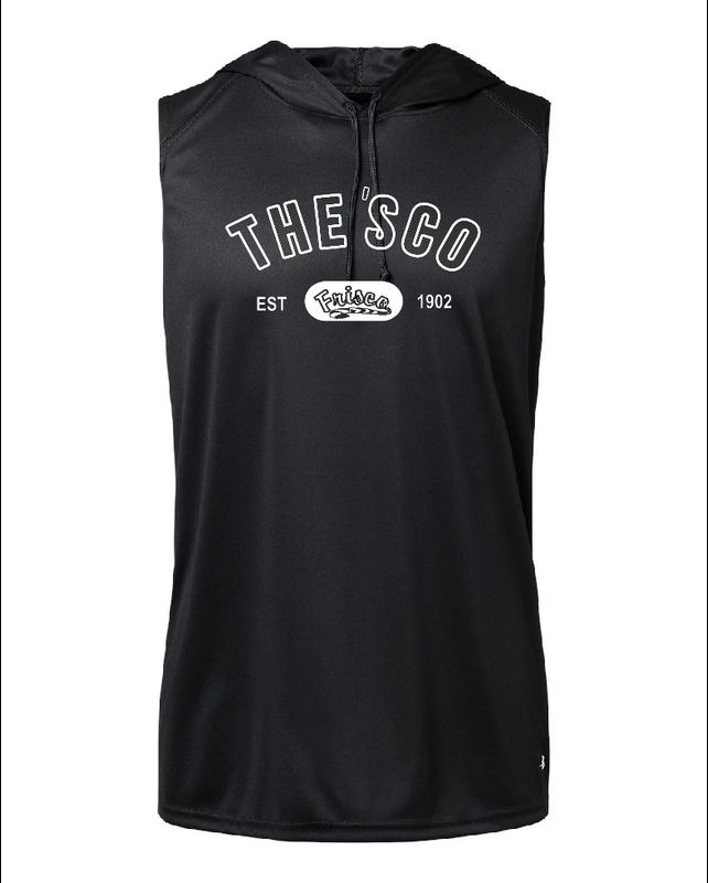 FHS Sleeveless Hooded Tee-Black