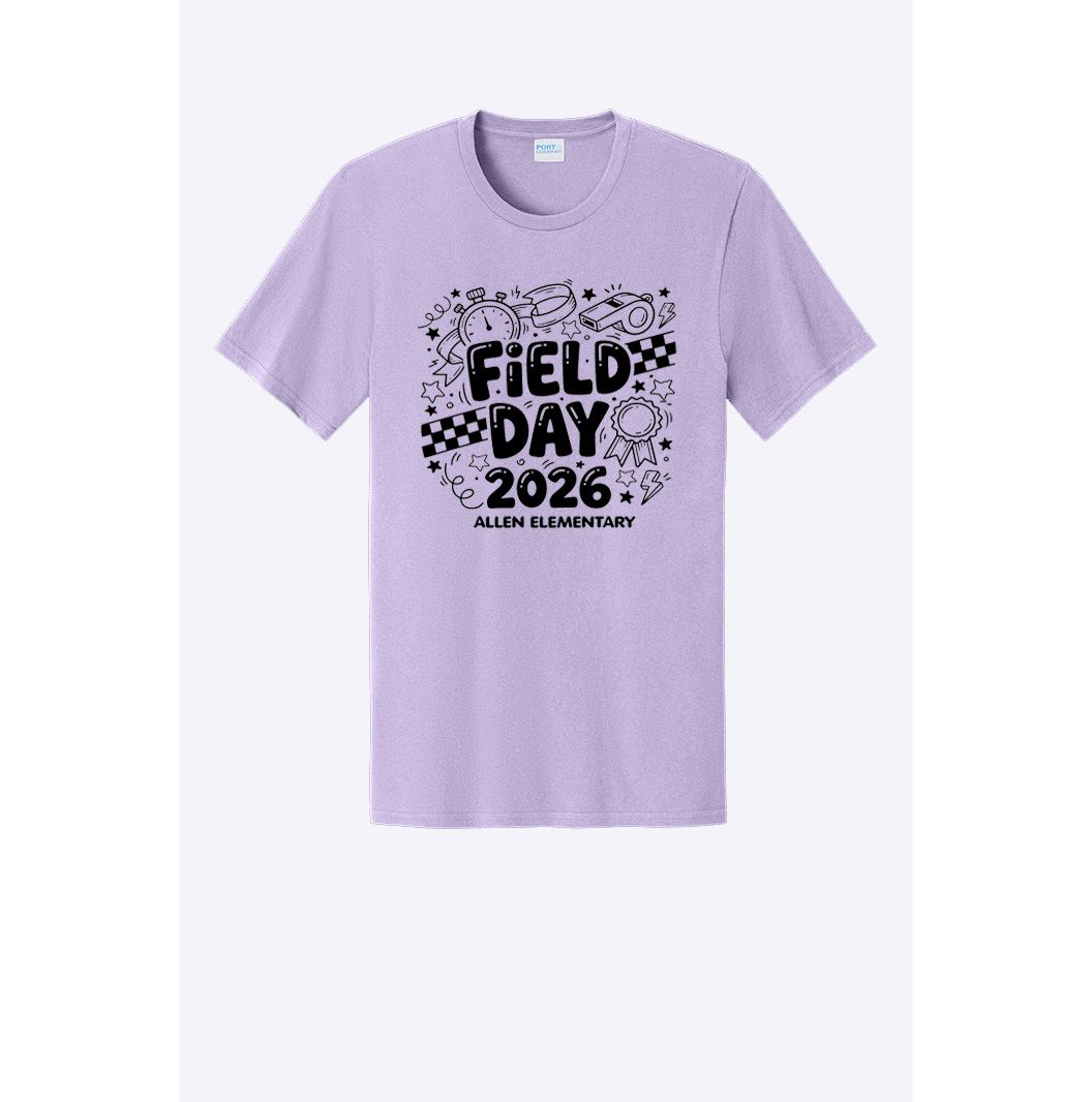 Allen THIRD GRADE Field Day Tee