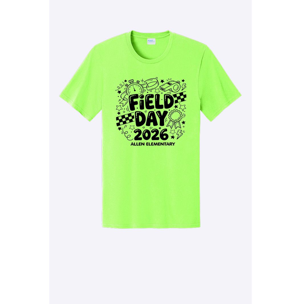 Allen FIRST GRADE Field Day Tee