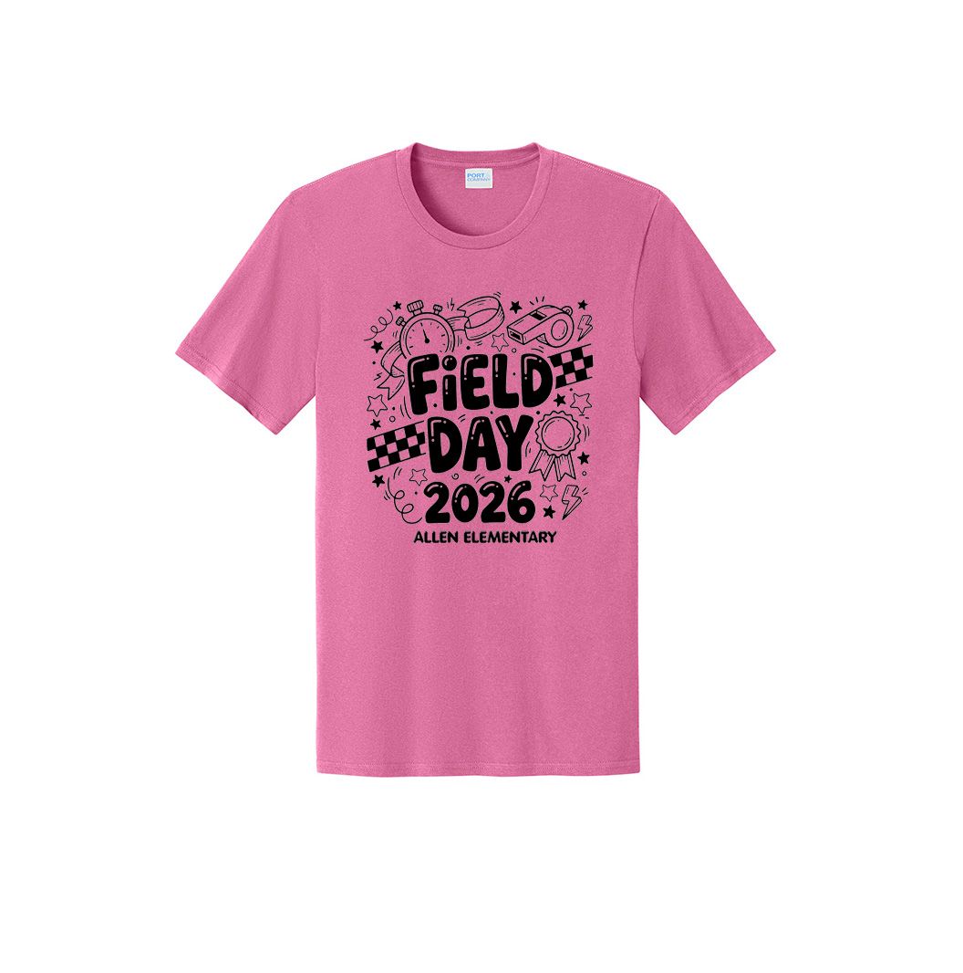 Allen SECOND GRADE Field Day Tee