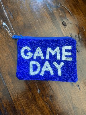 Game Day Zipper Pouch-Last One!