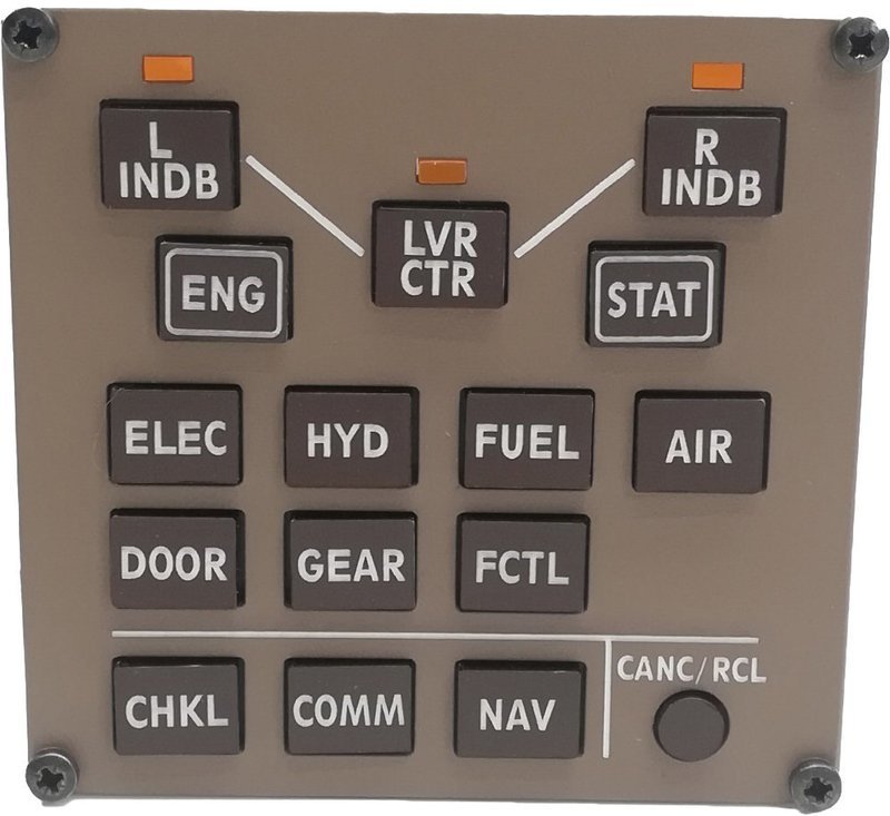 Boeing 777 Display Select Panel