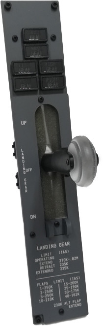 Boeing737 Landing gear panel