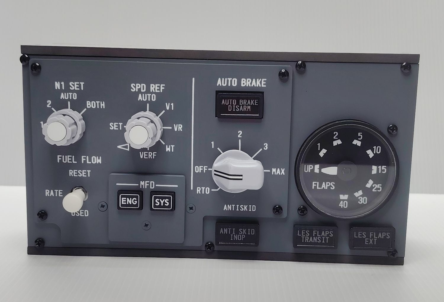 737 Autobrake &amp; Flaps Gauge