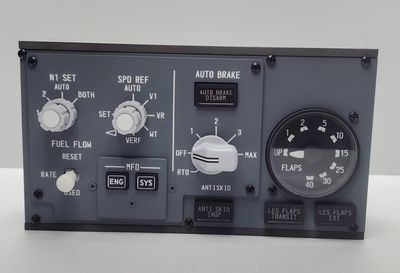 737 Autobrake &amp; Flaps Gauge