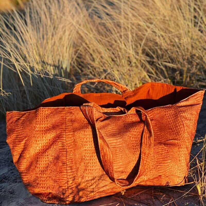 BAGHI - Orange Croco