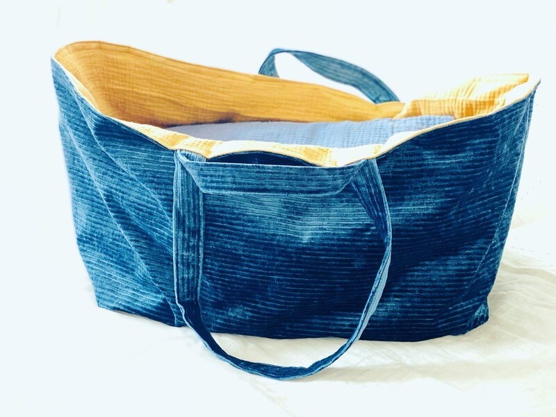 Velvet Rib blauw