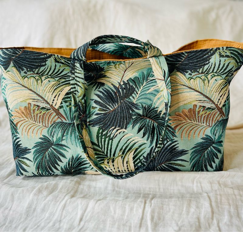 Palmblad Groen-blauw