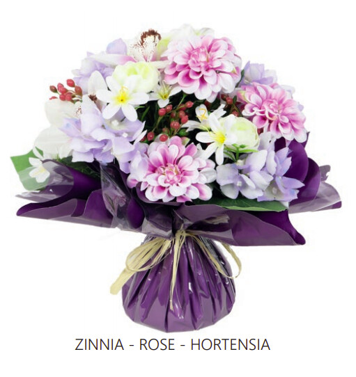 Bouquet Bulle Rose