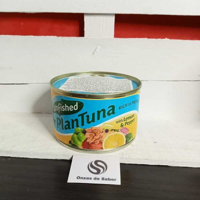 Atún con limón y pimienta