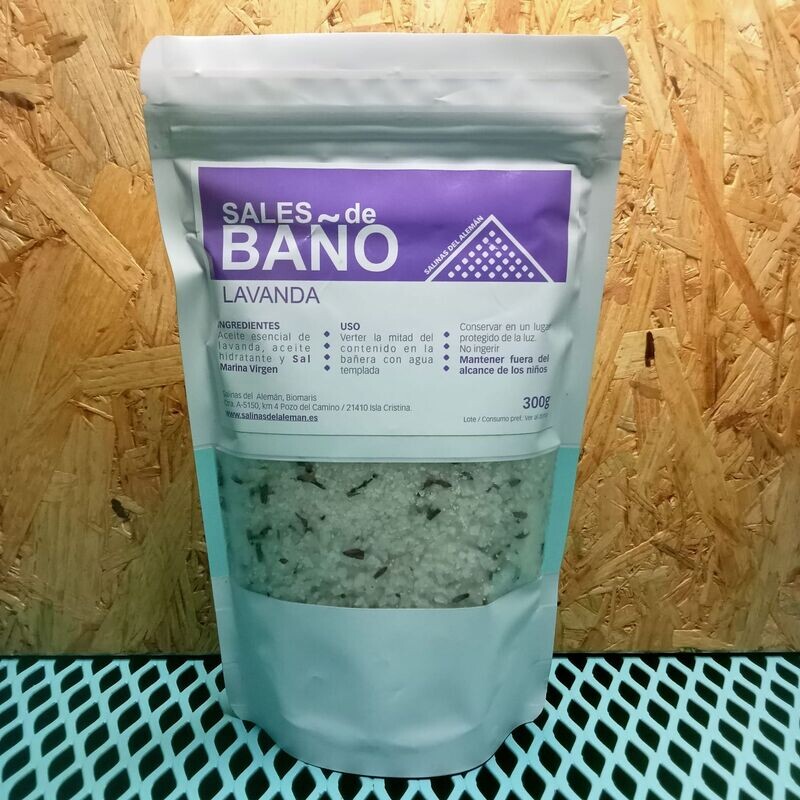 Sal de baño de Lavanda