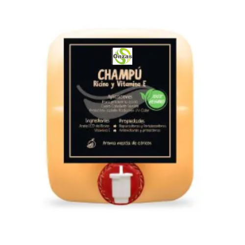 Champú con Aceite de RICINO y Vitamina E