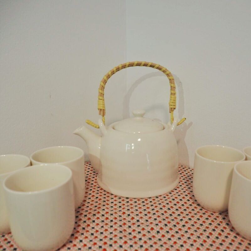 Set de tetera - Blanco clásico-
