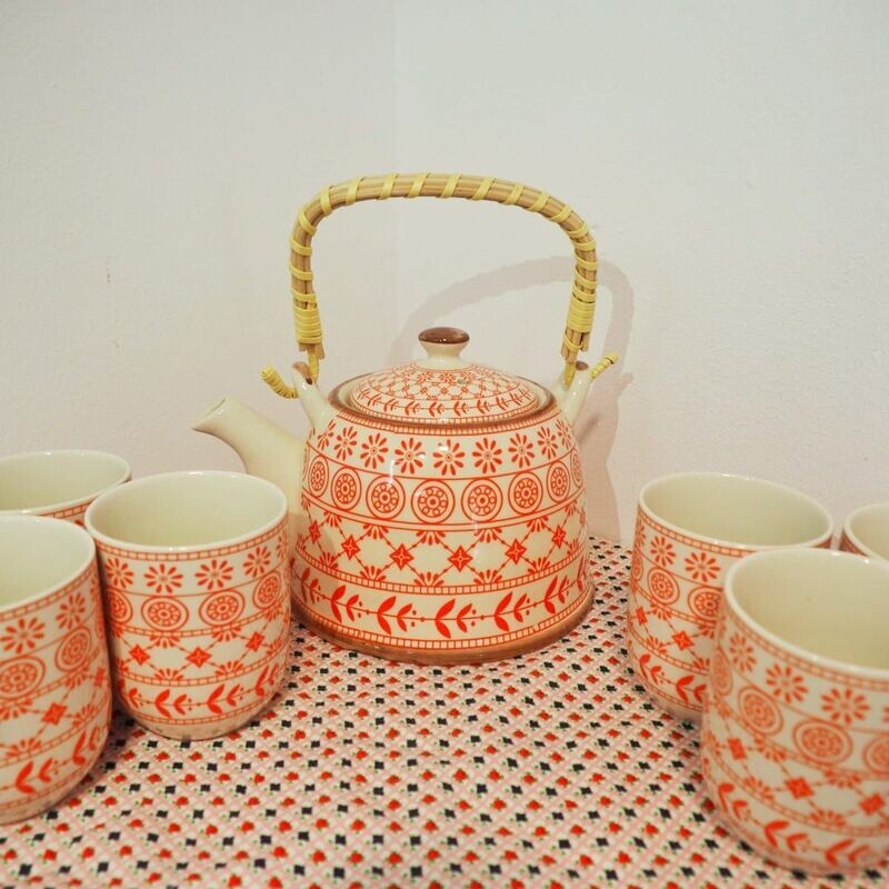 Set de tetera -Ámbar-
