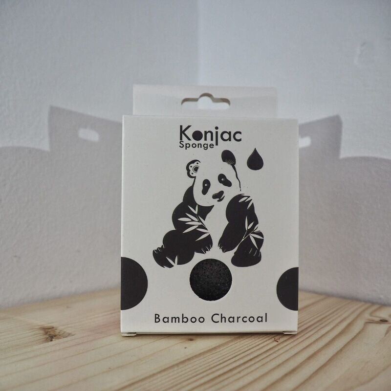 Esponja Konjac "Carbón de bambú"