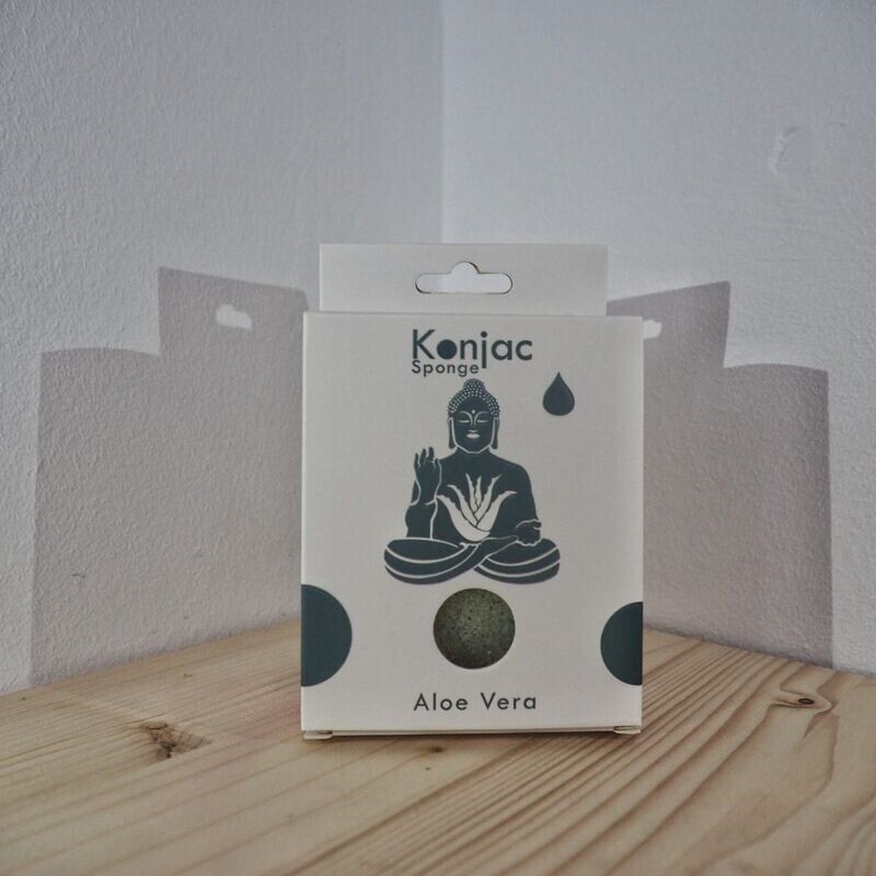Esponja Konjac "Aloe Vera"