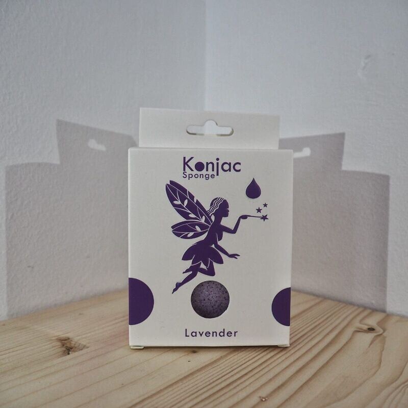 Esponja Konjac "Lavanda"