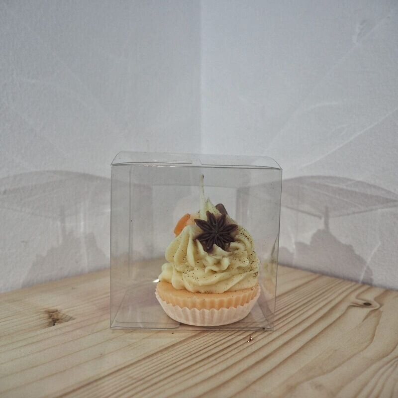 Vela en forma y tamaño de Cupcakes