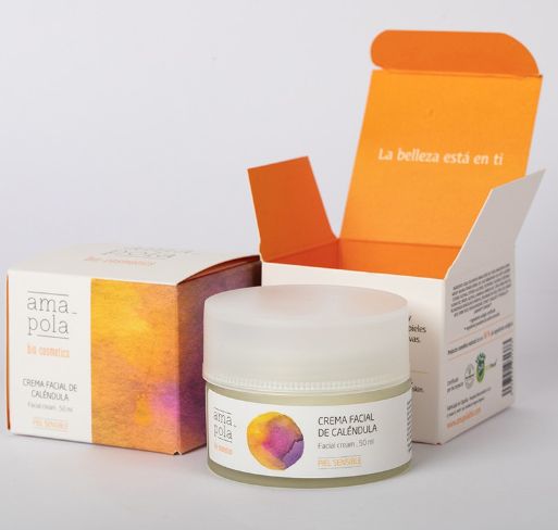 Crema facial de Caléndula