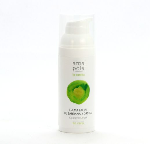 Crema facial de Bardana y Ortiga