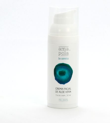 Crema facial de Aloe Vera
