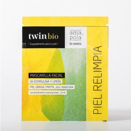 Mascarilla de Espirulina y limón